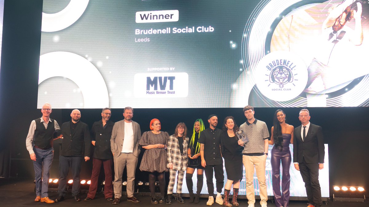 In the public vote, Brudenell Social Club triumphed at the Music Week Awards 2023 for Grassroots Venue: Spirit Of The Scene musicweek.com/media/read/mus… #MusicWeekAwards
