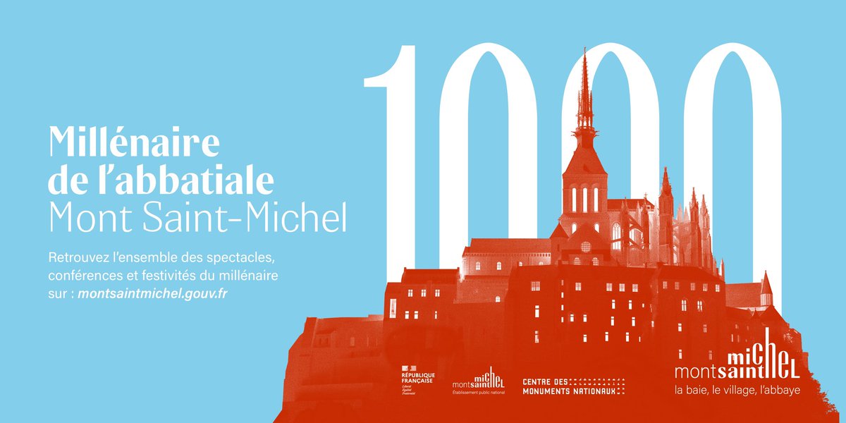 ML_ArtsPla's tweet photo. Du 20 mai 2023 au 05 novembre 2023
Exposition « la demeure de l’Archange » à l’occasion du Millénaire de l’Abbatiale du Mont-Saint-Michel.
Un atelier du patrimoine est proposé dans ce cadre: « rencontre avec l’Oeuvre architecturale » : faire l’expérience du lieu avec son corps https://t.co/TI75qKkmeO