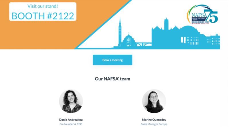 studynco's tweet photo. Calling all international mobility professionals!
Join us at the upcoming @NAFSA! Visit us at Booth #2122 and let's connect 👋
https://t.co/r5SkT2dv4Q

#NAFSA2023 #InternationalEducation https://t.co/KaWZpjxwd6