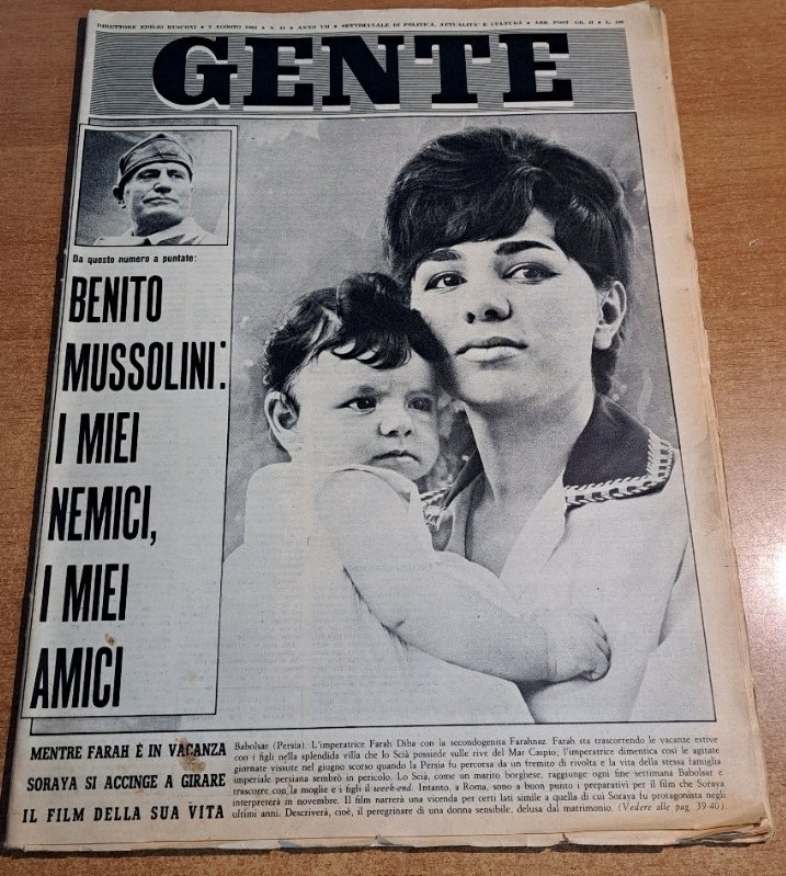 Forse non tutti sanno che Edilio Rusconi era un fiero anticomunista, che ha cavalcato tutti i nostalgismi e l'umanizzazione di #Mussolini prima su 'Oggi' e poi su 'Gente' da lui fondato. Insomma se #Oggi la #Gente pensa che 'ha fatto cose buone' lo dobbiamo anche a lui.