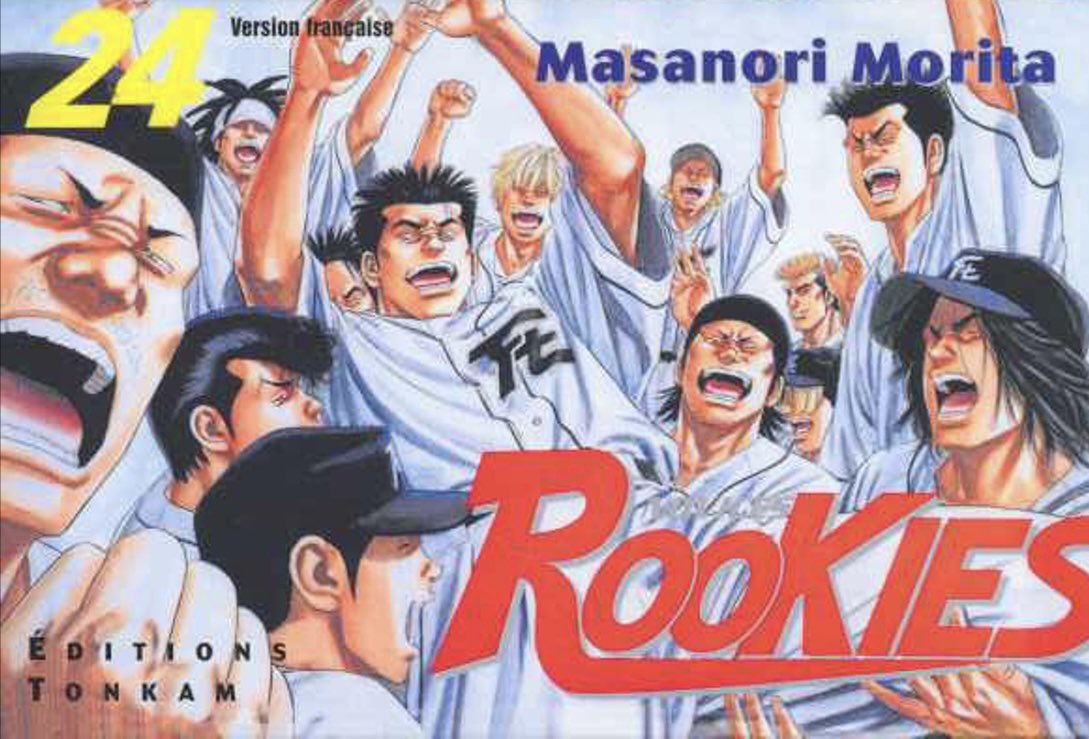 pcfmangas's tweet photo. @AperoMangas Rookies de #MasanoriMorita, j’ai fondu en larmes de quitter ces personnages que j’avais tant adoré!🥲
Quel titre génial! (Comme Rokudenashi / Racailles Blues du même auteur chez @pikaedition) https://t.co/zBhlON07i1