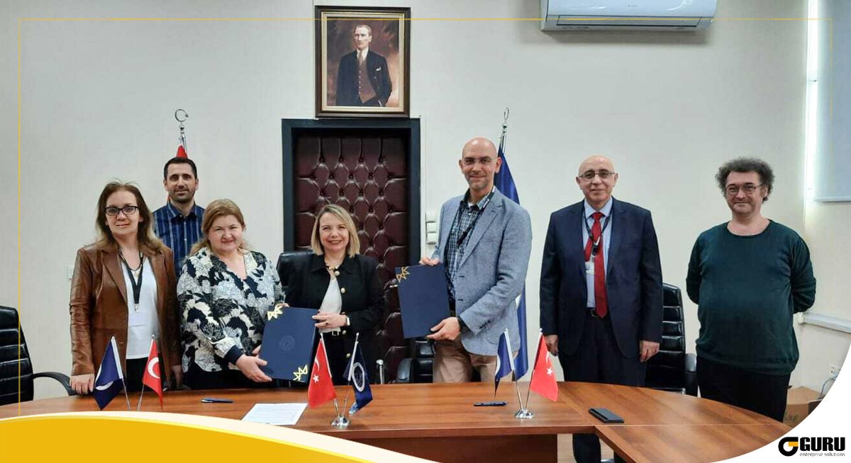 GuruYazilim's tweet photo. Guru Yazılım olarak Yıldız Teknik Üniversitesi ile imzalamış olduğumuz KOOP Eğitim Modeli protokolü aracılığıyla şirketimizde öğrenci istihdamı sağlanacaktır.

#KOOPEğitimProtokolü #yıldıztekniküniversitesi #guruyazılım https://t.co/ZPydWs9I1X