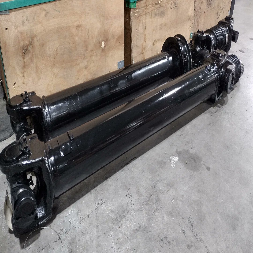 When we say we build driveshafts for everything, we mean it. Look at these monsters. 1310 ujoint in the picture to show just how massive these shafts are. #perspective #goliath #adamsdriveshaft #adamsfamily #driveshaft #driveshafts #driveshaftporn #jeep #jeepbeef #jeepwrangler
