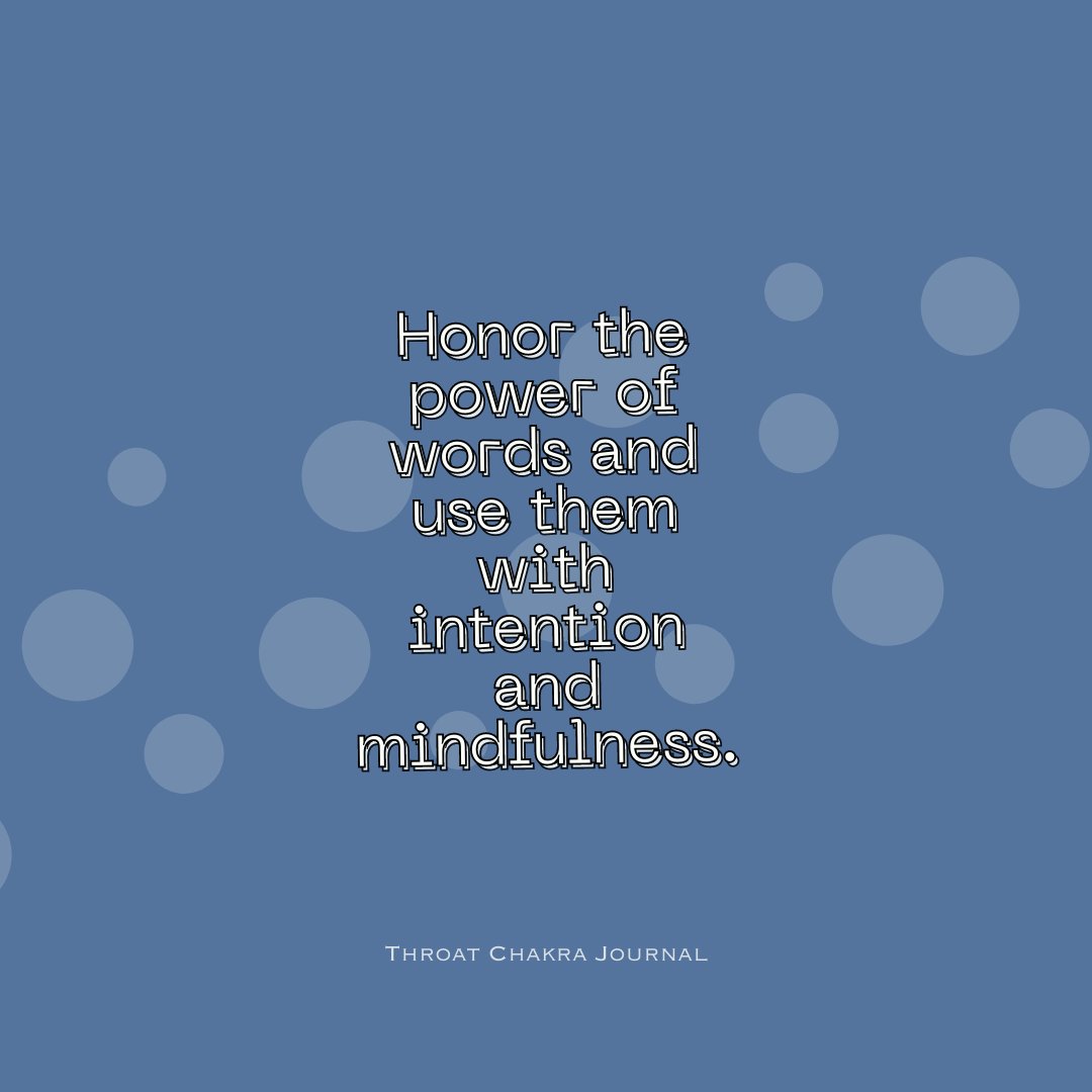 ThroatJournal's tweet photo. Honor the power of words and use them with intention and mindfulness.

#throatchakra #chakra #dailyaffirmations #affirmations #positiveaffirmations #wordsofaffirmation #dailymotivation #lawofattractionaffirmations #manifestation #journaling #aesthetic https://t.co/mUKPF84lvP