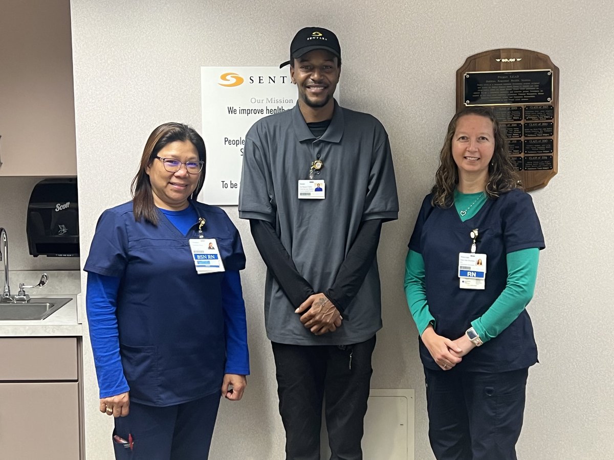 Please, extend a warm welcome to the new employees at Sentara Halifax Regional Hospital (South Boston, VA). 🎉😄🎉 Join a team with unlimited opportunities! Apply to open positions at Sentara Halifax Regional Hospital here bit.ly/3O2ovMG #LoveVA #healthcareheros #nursing