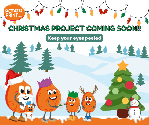 Hi!
Potato Print is a creative platform for children, see our website for many activities we offer such as custom made books, calendars, mugs, magnets and much more!
potatoprint.co.uk
We work closely with schools for big projects such as this next one which is coming up..