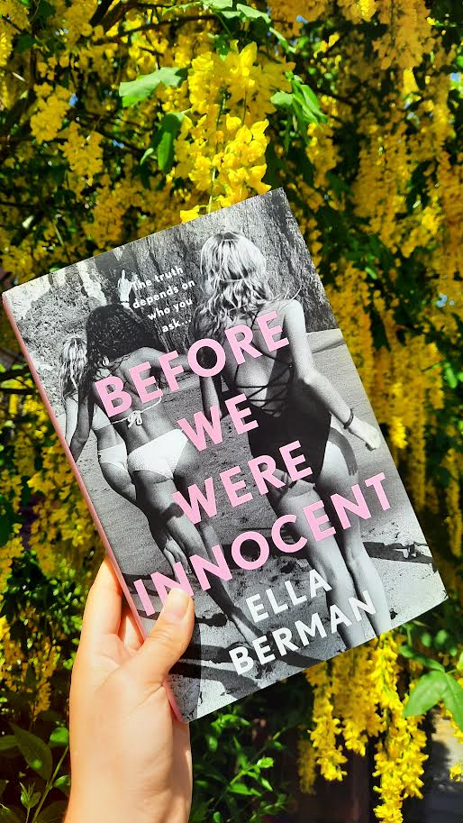 So excited to finally have my copy of #BeforeWeWereInnocent and couldn't help admiring it in all it's beauty next to this glorious wisteria ♥️ Out in July so not long to wait now!✨