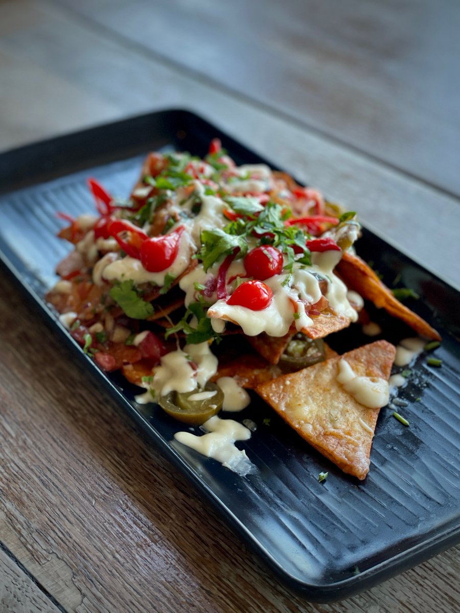 HareHoundsBath's tweet image. New on the menu today - our homemade nachos. 

Damn they&apos;re good! 😀🌶️