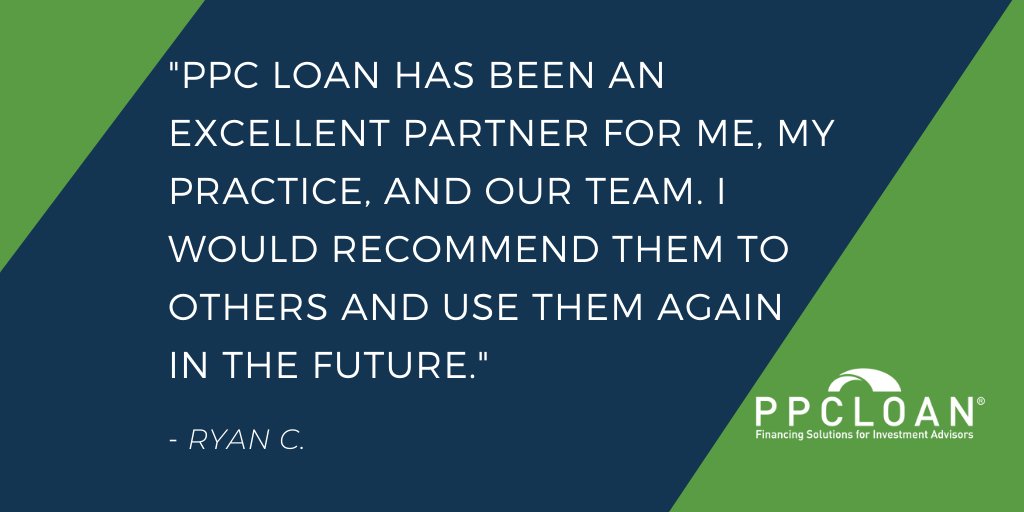 We don't take a transactional approach. Instead, we focus on building a relationship with you and your practice so we can help you meet your capital needs now and in the future. investment-advisors.ppcloan.com #advisors #RIA #brokerdealer