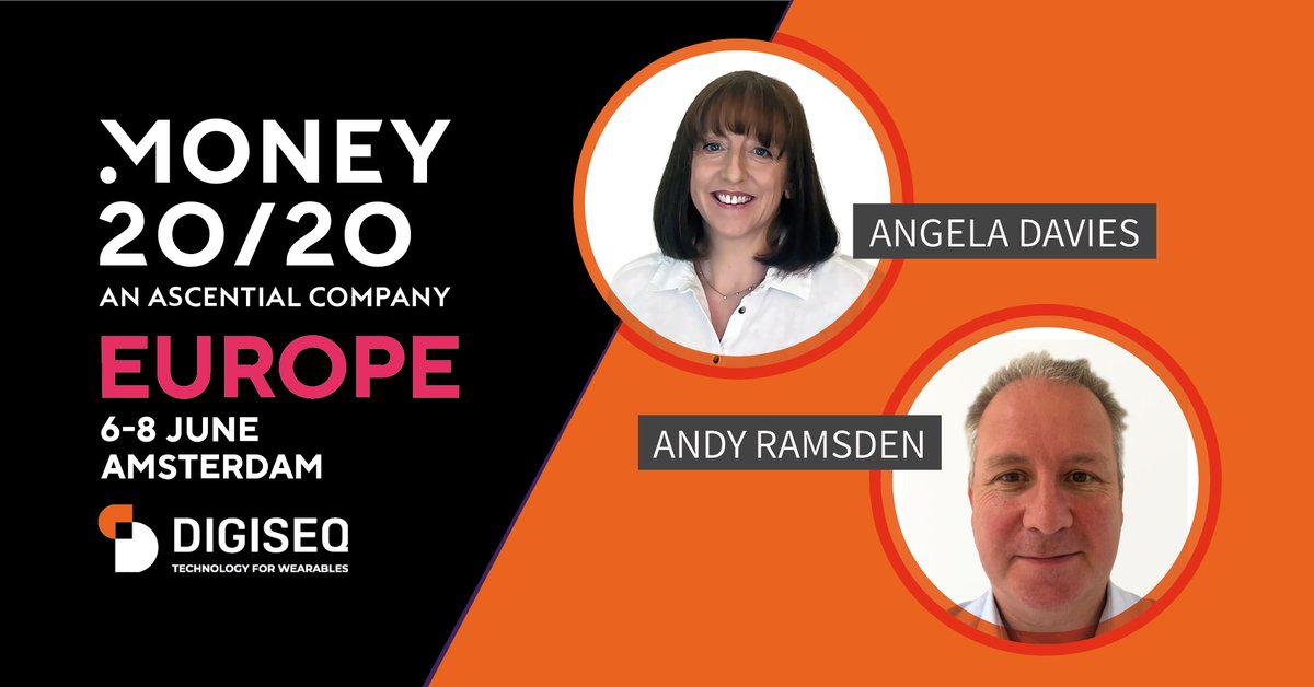DIGISEQ UK (@digisequk) on Twitter photo DIGISEQ are looking forward to attending <a href="/money2020/">Money20/20</a> in just over a week. Can't wait to catch up with friends and have some good conversations with new connections.
If you want to chat, please contact Angela Davies and Andy Ramsden to meet for a coffee.
#DIGISEQATMoney2020 DIGISEQ are looking forward to attending <a href="/money2020/">Money20/20</a> in just over a week. Can't wait to catch up with friends and have some good conversations with new connections.
If you want to chat, please contact Angela Davies and Andy Ramsden to meet for a coffee.
#DIGISEQATMoney2020