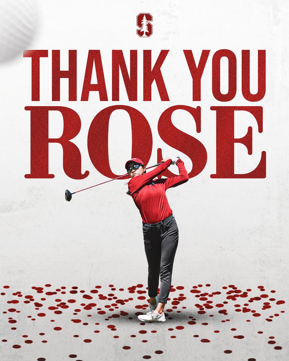 Thank You, Rose 🫶🌹

For all the wins, all the records, and the role model you are. 

Thank you for being you every day and choosing to be a Cardinal For Life!

We can’t wait to cheer you on as this next chapter begins. 

#GoStanford