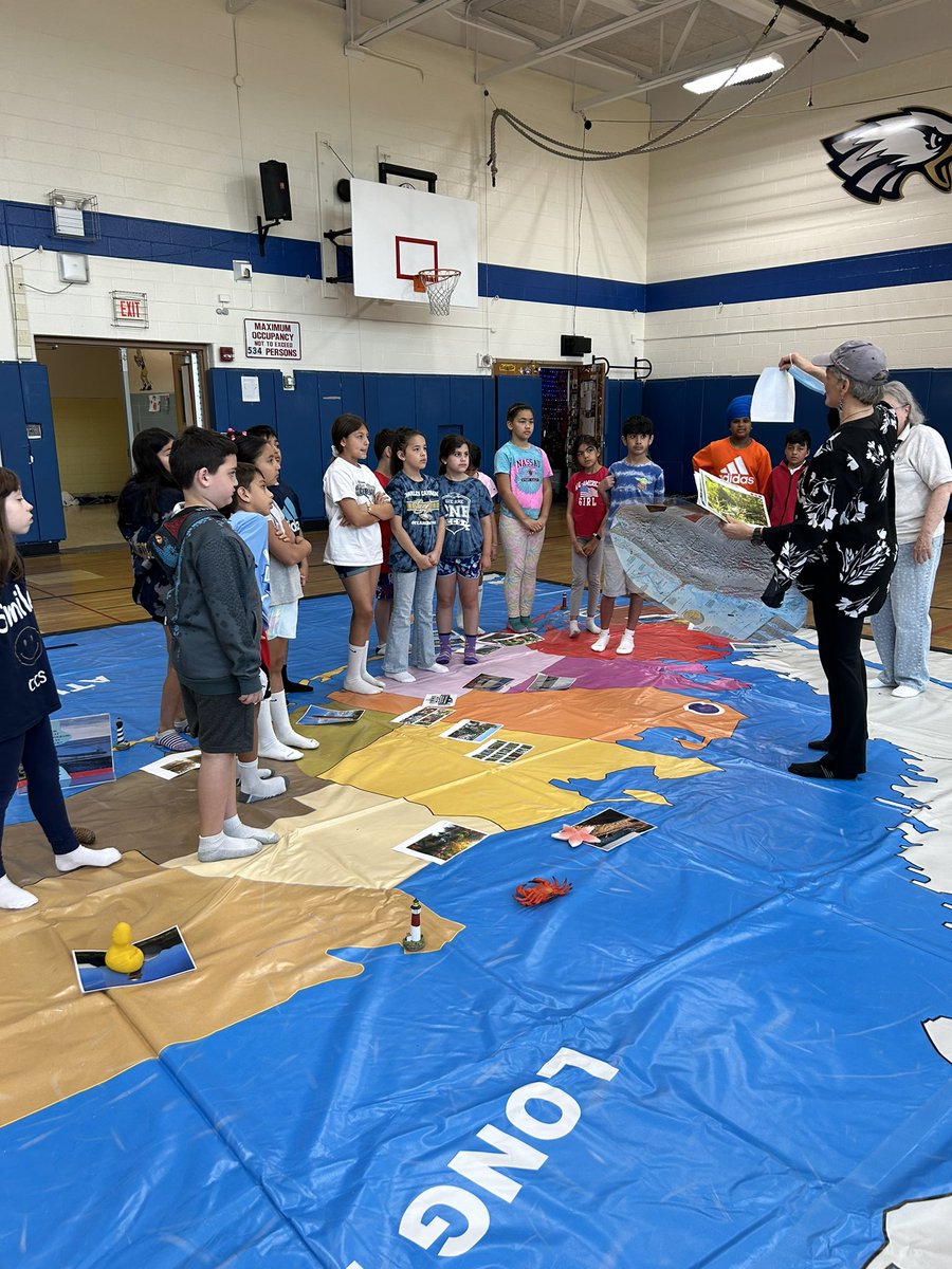 We enjoyed the Giant Map visit! We continued learning about map skills, butterflies and Long Island. 🗺️🌏#wearebethpage