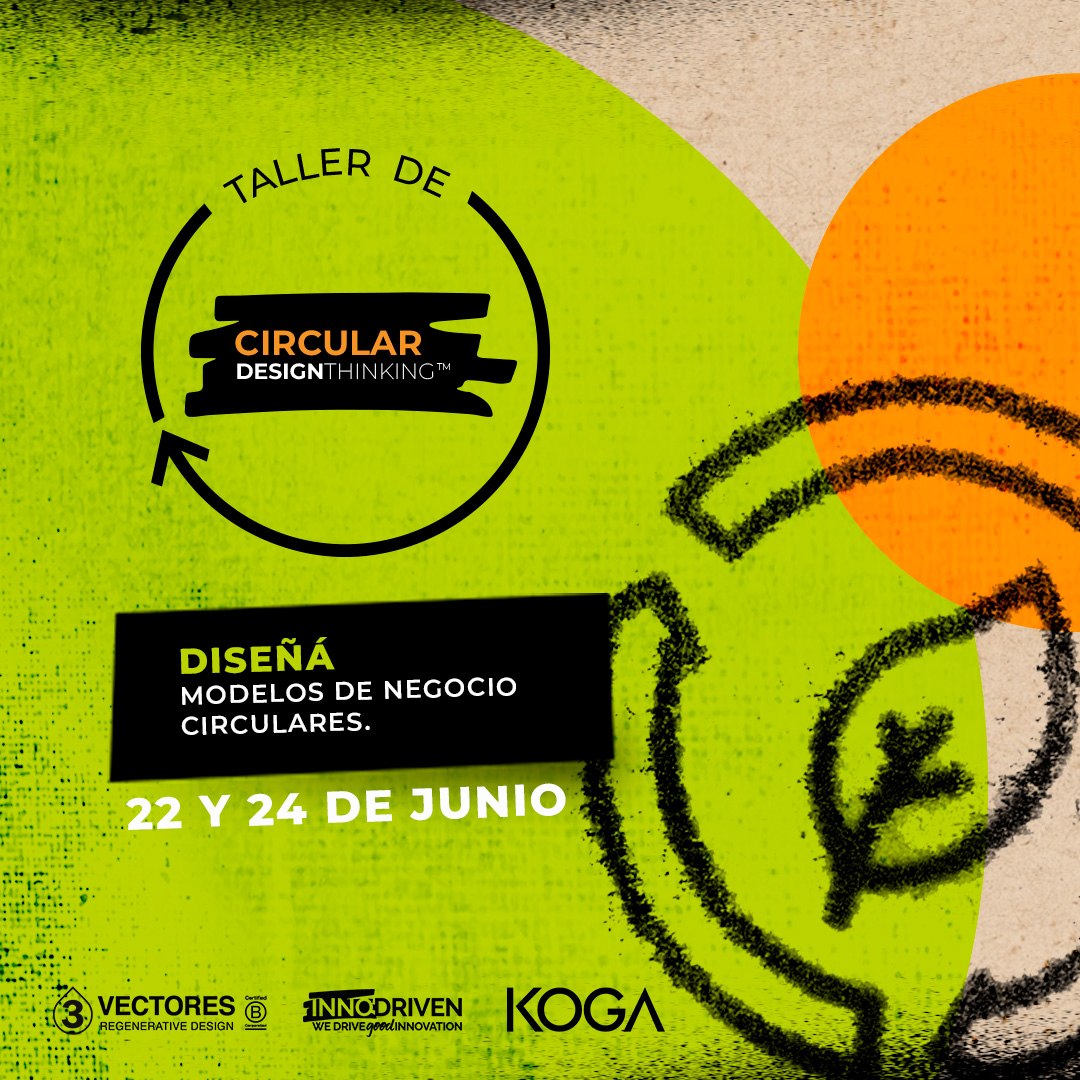 Se viene la tercera edición del taller CIRCULAR DESIGN THINKING ™

Una oportunidad para repensar tu modelo de negocio, optimizar procesos y medir tu impacto, favoreciendo al planeta 🌎🌱

📅22 y 24 de junio

🔗Anotate al taller: bit.ly/TallerCDT