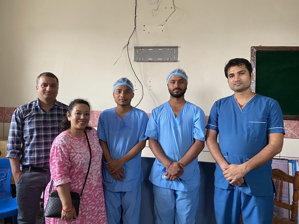 The Nick Simons Institute is a nongovernmental organization that aims to improve health care and innovatively fill health workforce gaps that the health system faces in rural areas of #Nepal.

They train medical professionals (such as midwives and anaesthetic assistants) in rural