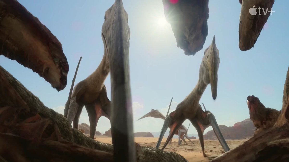 After Prehistoric Planet's final episode I wonder if a lonely Tarbosaurus could have any chance for a nap with Azhdarchids on the sky.