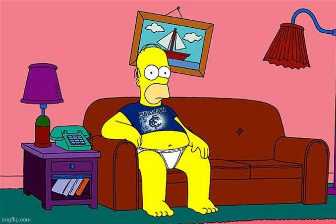 2nite may be the flattest ive seen blues fans. Feels like all hope was sucked out of them, hardly got any pushback all night

Almost started feeling sorry for them...almost..then I rem once they string tgt a couple of wins theyll be back to acting like its the 80s #AFLSwansBlues