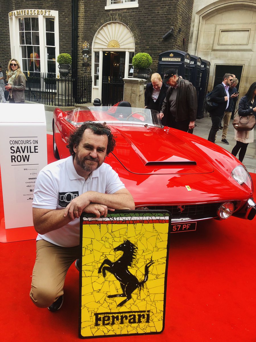 #ferrarifriday #mosaic #savilerow