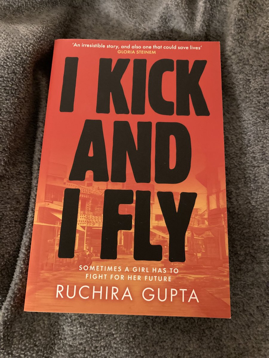 Finished. Great read. Online review to follow. Thank you for the review copy ⁦@Rocktheboatnews⁩ ⁦@OneworldNews⁩ ⁦@Ruchiragupta⁩ #IkickAndIFly