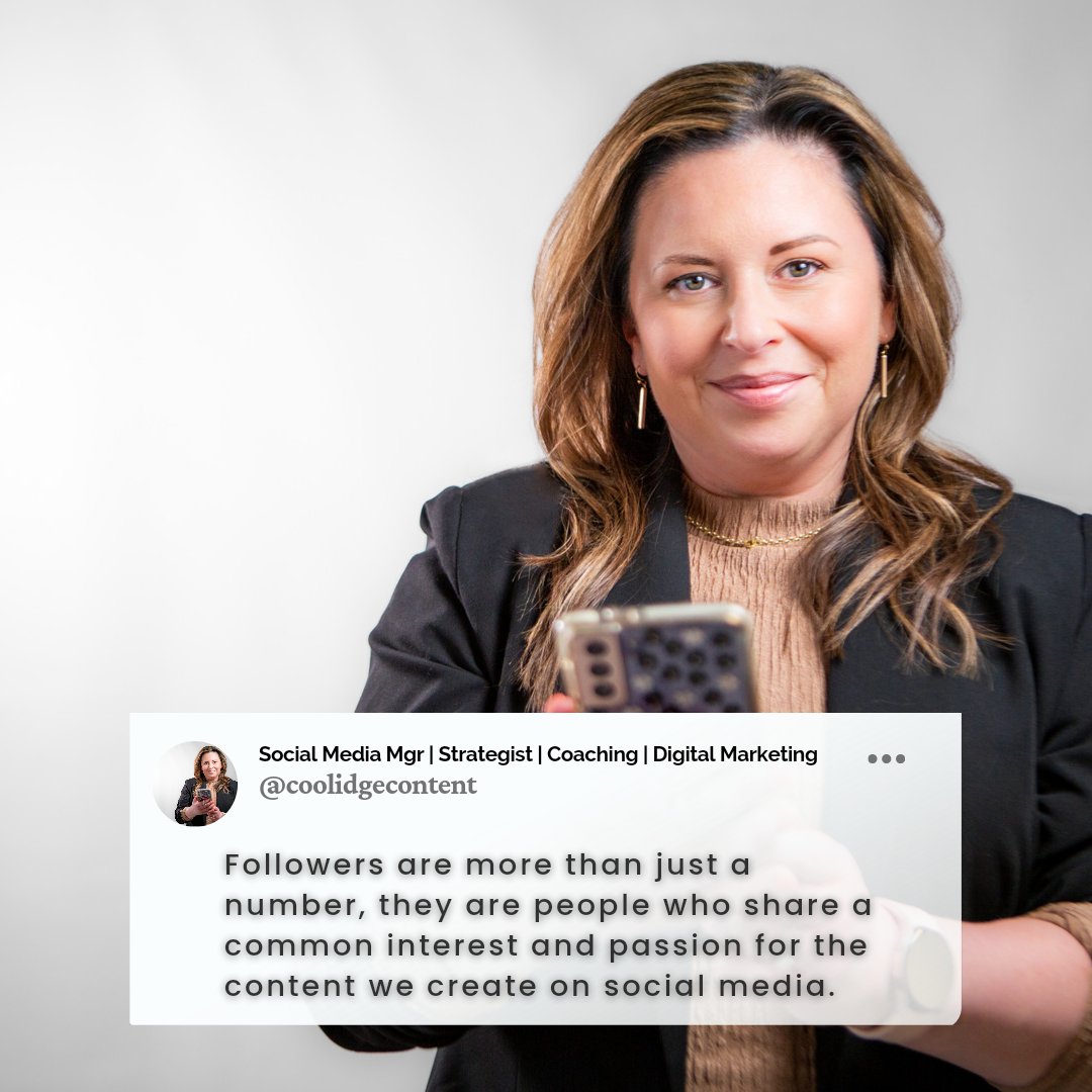 coolidgecontent's tweet image. ✨️Followers give us momentum - someone is listening; that we&apos;re doing something right. 👏Followers are more than a #. ➡️Pay attention to who is following you. 📷: @empirephotographymd
#CoolidgeContent 
#IncreaseYourSocialWorth 
#SocialMediaCommunity #GratefulForOurFollowers