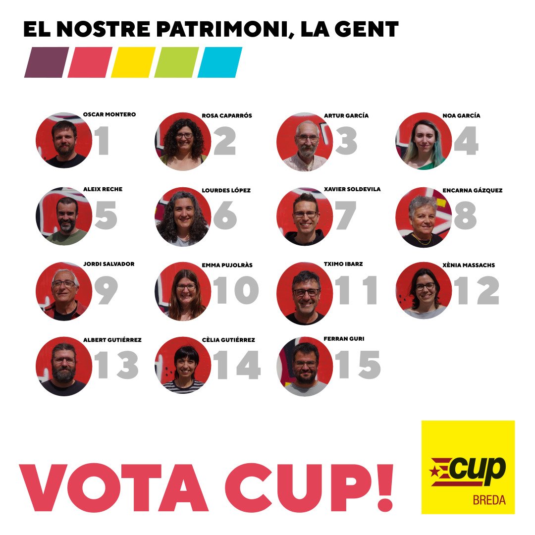 Cup_Breda's tweet photo. Anem arribant al final de la campanya electoral i n'hi ha que semblen nerviosos... 🤭 #votaCUP https://t.co/KBWGF1ro4n