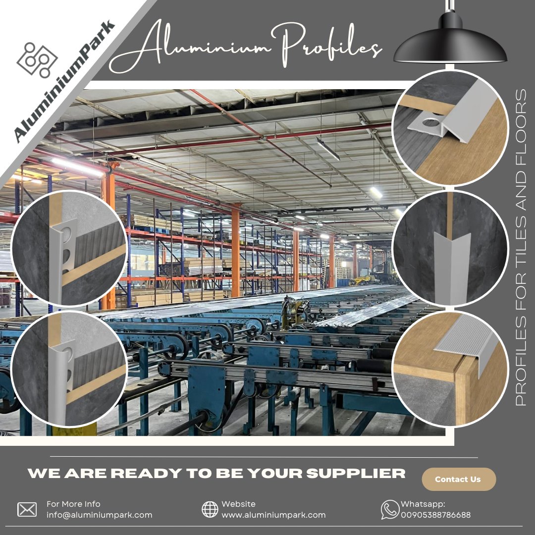 Aluminiumpark's tweet photo. Experience the excellence of 100% Turkish manufacturing with our tile and flooring profiles. We are ready to be your trusted supplier.
https://t.co/l9gH3OMotR
#Aluminiumpark #TurkishManufacturing #QualityProducts #TileTrims #Flooring #Tiles #TilingTools #Ceramics #B2B https://t.co/ESUE1drPwF