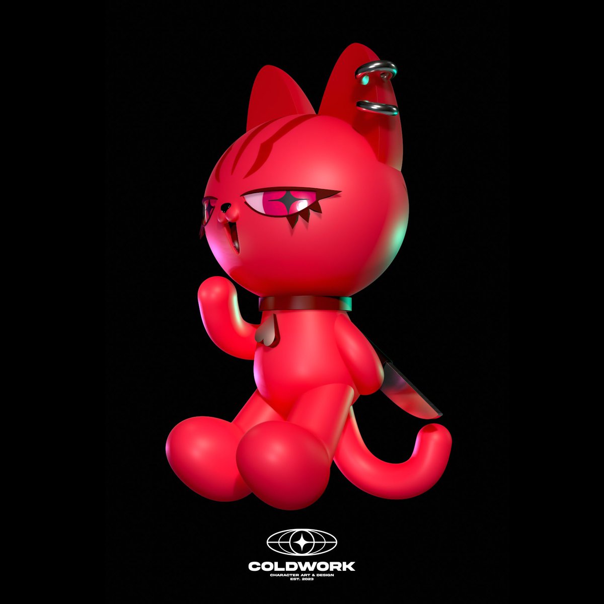 coldworkmade's tweet image. “GINGERBREAD” 🔪🩸
Concept Art For Toy Design.
Original by : ggggingerbread
Instagram : coldwork.official
#coldwork