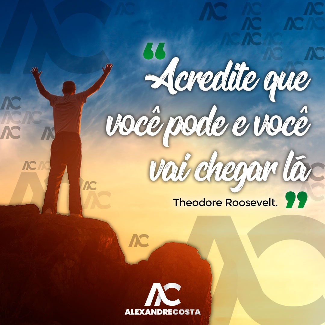 A nossa capacidade de superar desafios é diretamente ligada às nossas expectativas e confiança. Acreditar em si mesmo, ter paciência e resiliência para contornar as pedras no caminho sem dar um passo para trás é essencial para chegar onde queremos! #alecostagestor #superação
