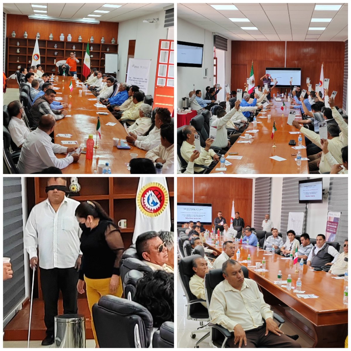 EL "SINDICATO NACIONAL DEL TRANSPORTE PÚBLICO EN PUEBLA CTM" EN MESAS DE TRABAJO CON NUESTRO LÍDER <a href="/leobardosoto/">Leobardo Soto</a>  SE HA CAPACITADO AL TRANSPORTE PÚBLICO EN: 
-CÓMO EVITAR EL ACOSO
- CÓMO PREVENIR EL HOSTIGAMIENTO 
- CÓMO DAR UN TRATÓ DIGNO AL TURISMO 
- "NO"A LA DISCRIMINACIÓN