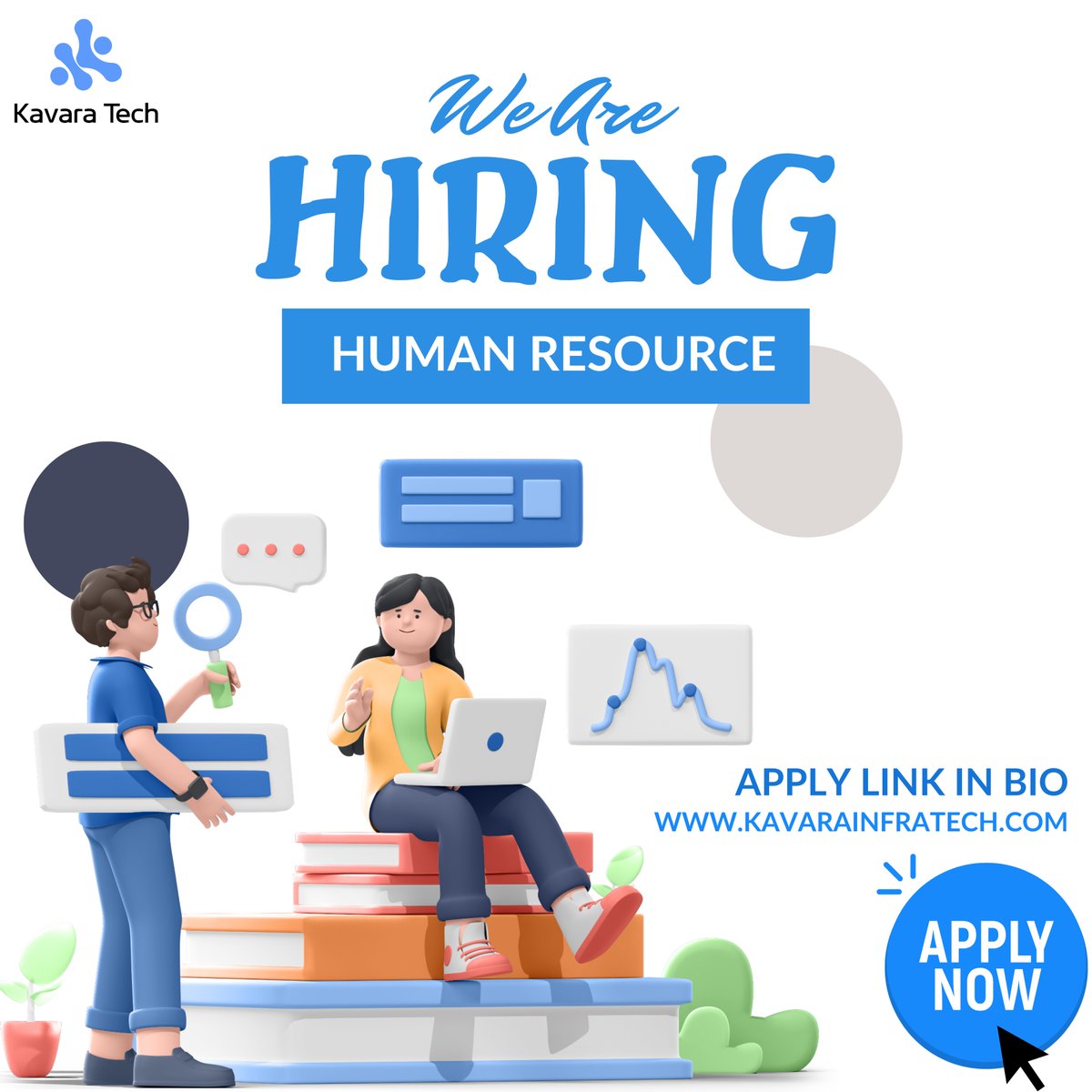 KavaraTech's tweet image. Apply Link:---forms.gle/ZBgNXfrn8HiYvw…
Our company is looking for a highly experienced HR to join our team. 
#jobhunt #jobopening #nowhiring #hiring #jobs #jobsearch #recruitment #job #nowhiring #recruiting #career #employment #careers #hiringnow #work #jobseekers #hr #resume