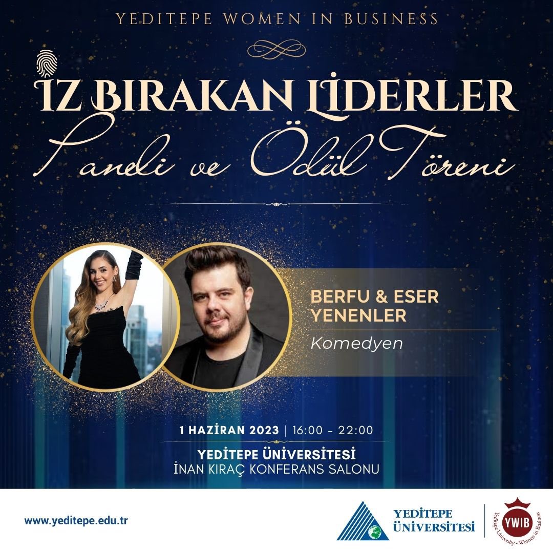 İz Bırakan Liderler Paneli ve Ödül Töreni konuklarımız açıklanmaya devam ediyor. Hepimizin severek takip ettiği Berfu Yenenler ve sevgili eşi Eser Yenenler'e ödüllerini takdim edeceğiz ve başarı dolu hikayelerini dinleyeceğiz.✨

Biletler için: biletino.com/e-nhs