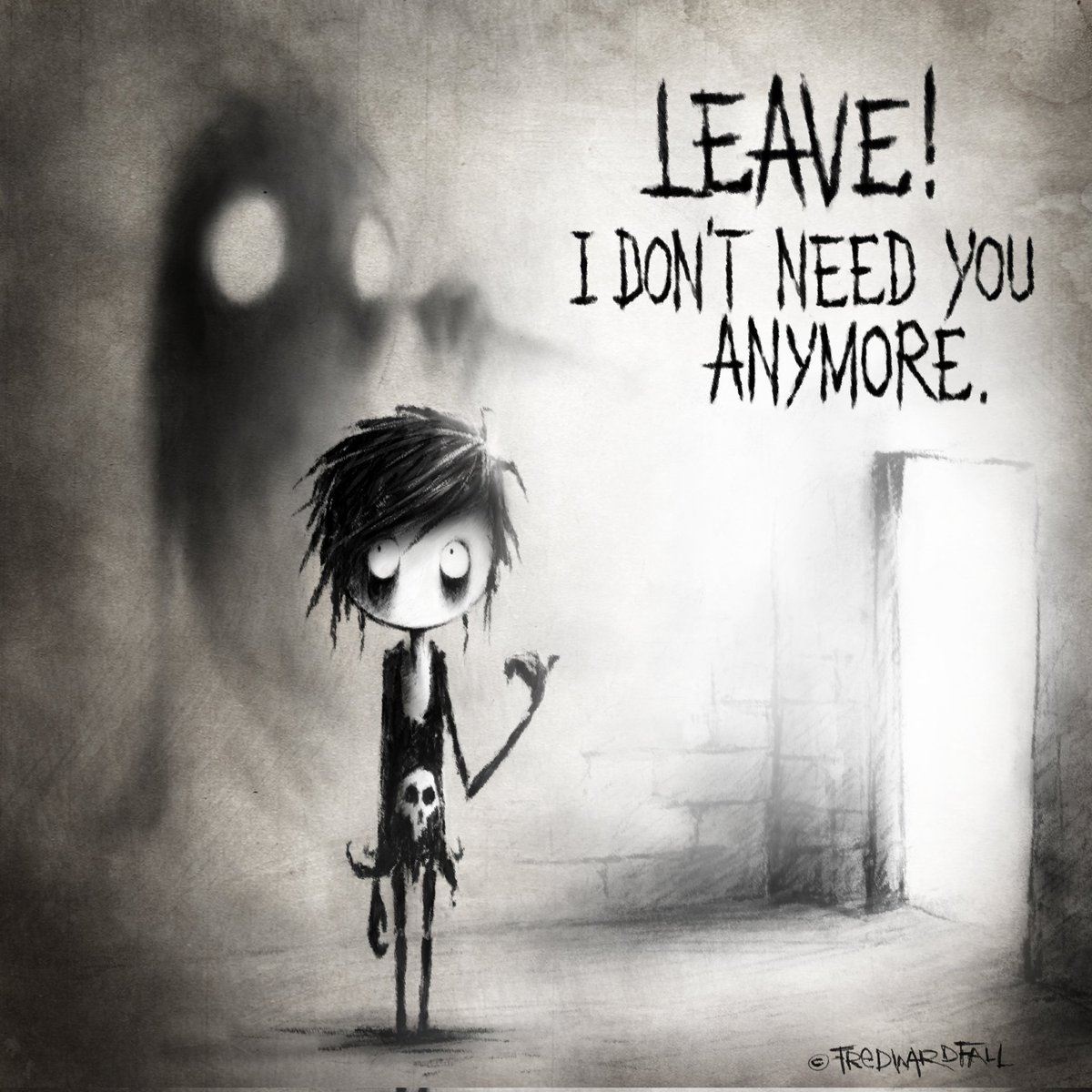 I raised you up.
Made you strong.
Never let you down..
But now it's time to leave.
.
#fredwardfall #release #your #ghosts #mentalhealthmatters #timetosaygoodbye #mentalhealthart