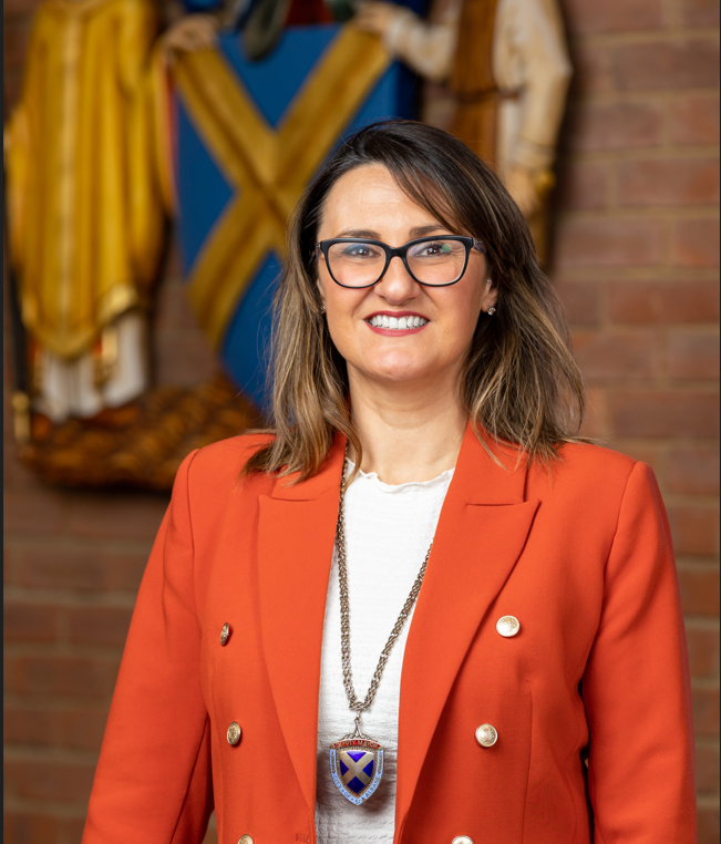 StAlbansCouncil's tweet image. Councillor Anthony Rowlands is the new Mayor of St Albans City and District and has made All Ages Together the theme of his civic year. Cllr Josie Madoc is the Deputy Mayor: stalbans.gov.uk/news/councillo…