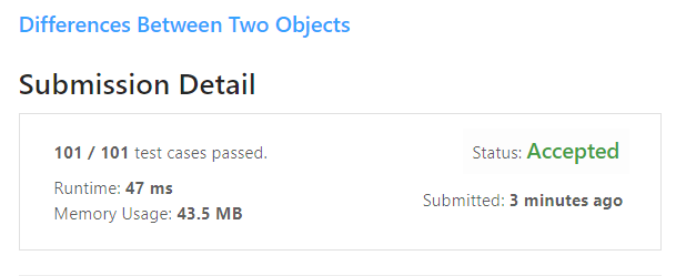 iamharmeet's tweet photo. Day 1⃣9⃣-2⃣2⃣ of LeetCode 30-day JavaScript Challenge:
✅Solved 4 @LeetCode problems:
1. Array of Objects to Matrix (2675)
2. Differences between two Objects (2700)
3. Chunk Array (2677)
4. Flatten Deeply nested Array (2625)
#LeetCodeJSChallenge https://t.co/KPqBNqc200