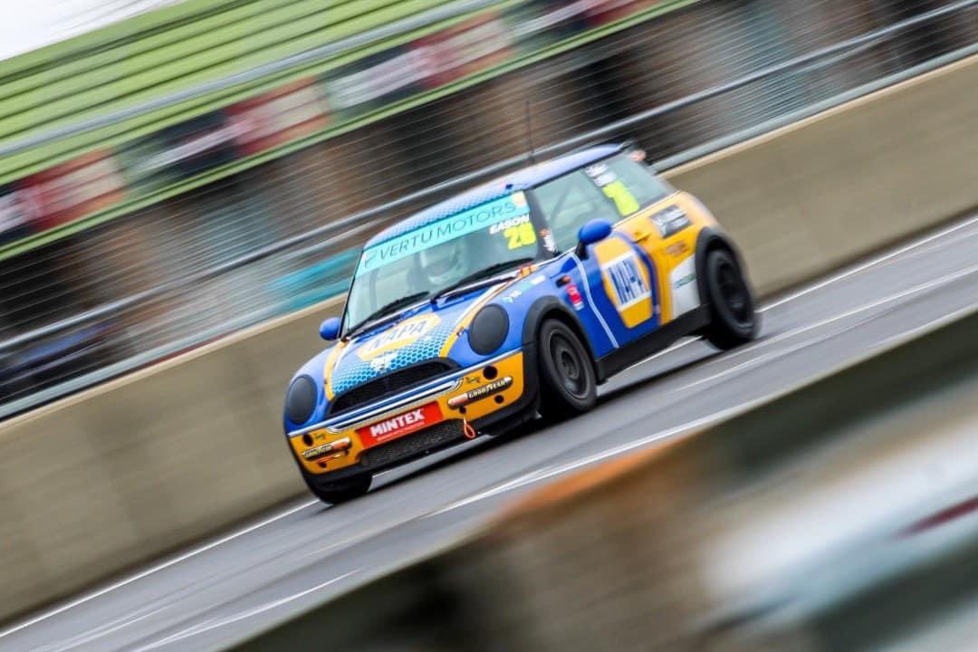C_EasonRacing's tweet photo. 1 week to go until we are out at @thruxtonracing 🔵🟡

@naparacinguk  

#naparacinguk #ispynapa #minchallengeuk #mini #photography #raceweekend #driver #car #thruxton #racingcar https://t.co/Ku5URGmc98