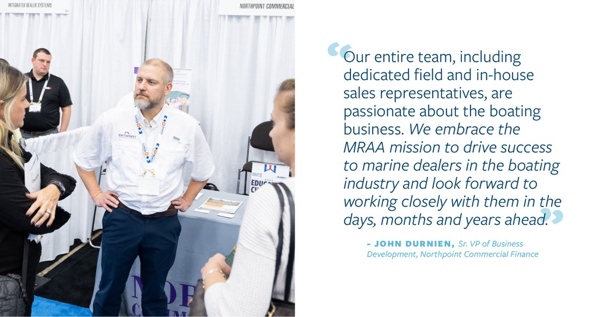 Please help us welcome new MRAA Strategic Partner, Northpoint Commercial Finance. 

They join us in driving our mission to support boat and engine dealers. Discover partnership opportunities at mraa.com/partner-with-m….

#MRAA #PartnerMember
