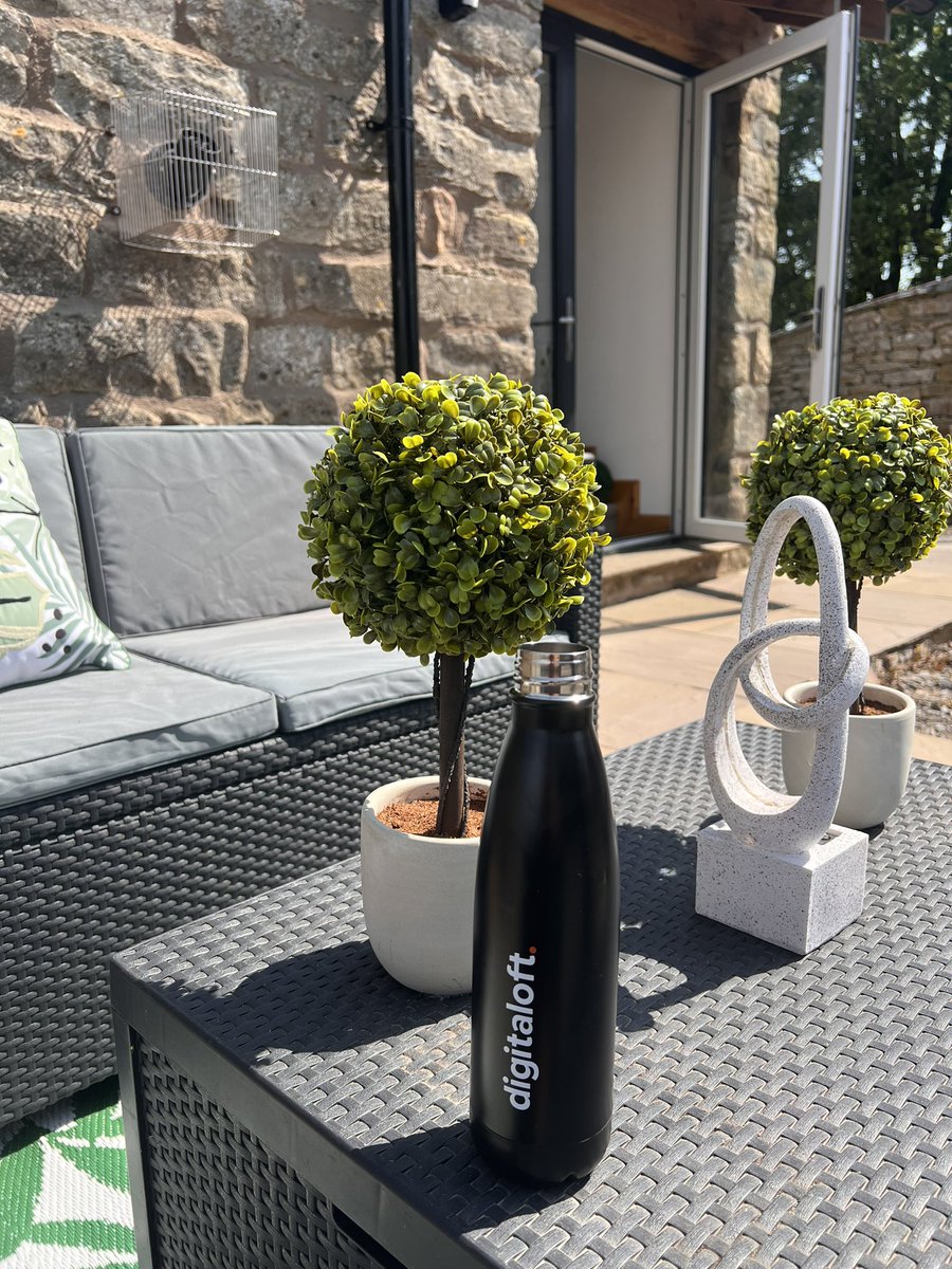 Enjoying my last days of maternity in the sun but <a href="/digitaloftuk/">digitaloft</a> have always been with me 🥤💻