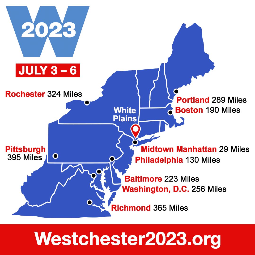 Thinking about attending Westchester2023.org? It's easy to get to White Plains by air, train, and auto. Make it a vacation and explore the scenic Hudson Valley or stop in New York City for a Broadway show.