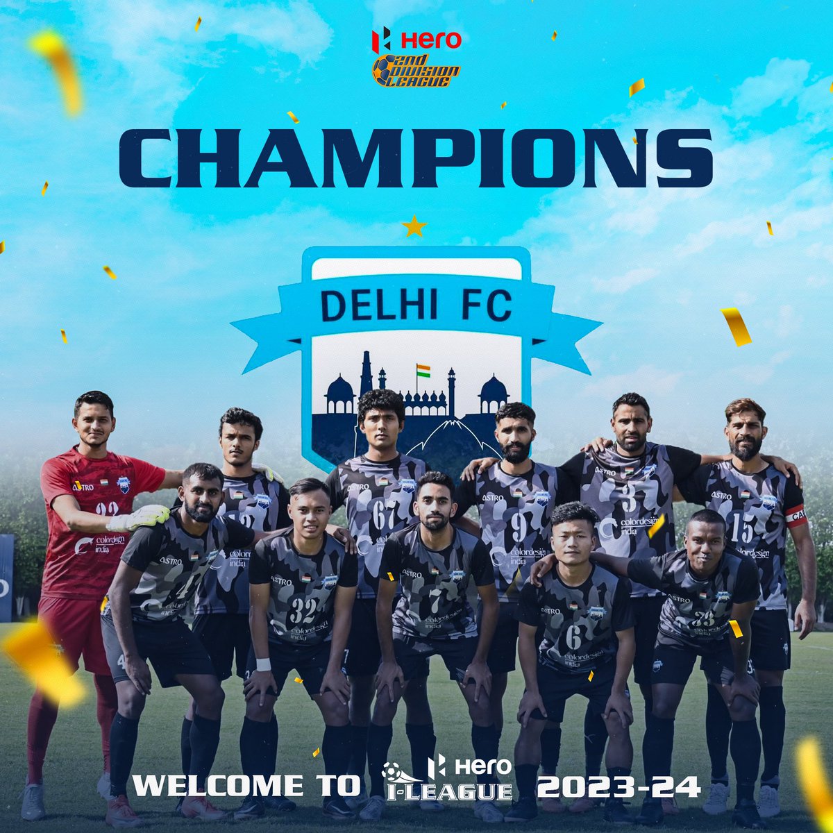 Ramislone's tweet photo. @DelhiFootballClub clinch the title π₯π€©in the last game of their #Hero2ndDiv π campaign as they edge past Shillong Lajong Football Club (SLFC) on goal difference ππ½πͺ & Qualified for @ILeagueOfficial
Congratulations @THE_RanjitBajaj
sir the man behind it. πͺ#IndianFootball β½οΈ https://t.co/5ahKapKZ3h