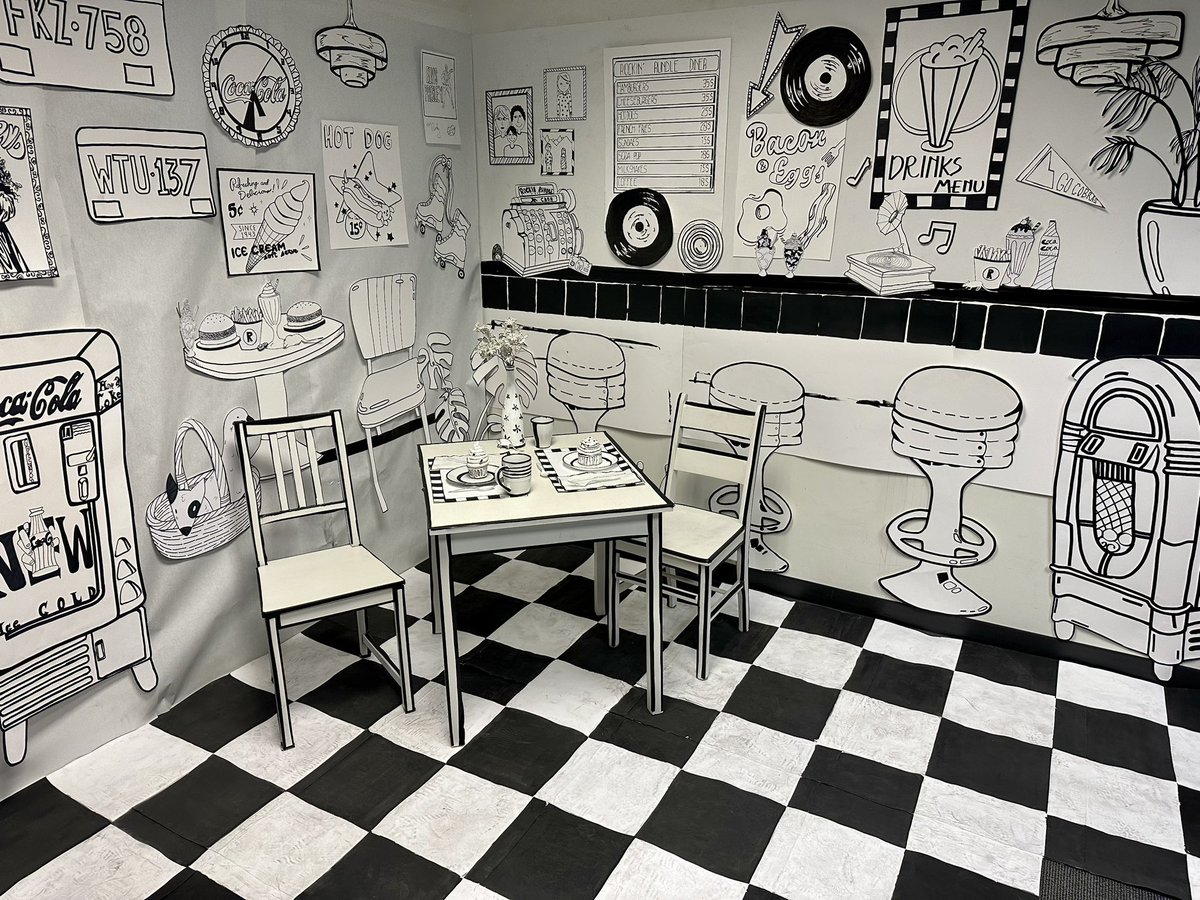 Such creative &amp; imaginative student art <a href="/rundlesrhigh/">@RundleSrHigh</a> Art Showcase. #BeCurious #WeAreRundle