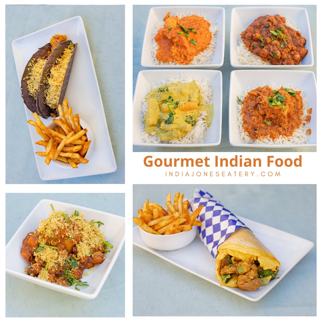 INDIA JONES in Rancho Cordova
Thursday, June 1⋅ from 11:00 – 1:00pm
10951 White Rock Rd, #RanchoCordova 95670

Online Ordering at indiajoneseatery.com

#foodie #indianfood #foodtruck #eatlocal  #letseat #lunch #dinner #comeeat #togofood #tacos #fries #curry #gourmet