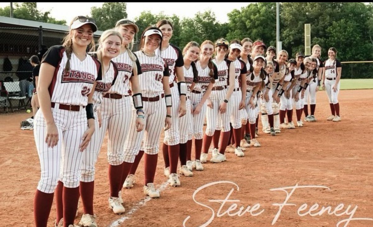 So proud of my girls and I for winning districts AND regionals!! Can’t wait for STATE🤍#gomustangs