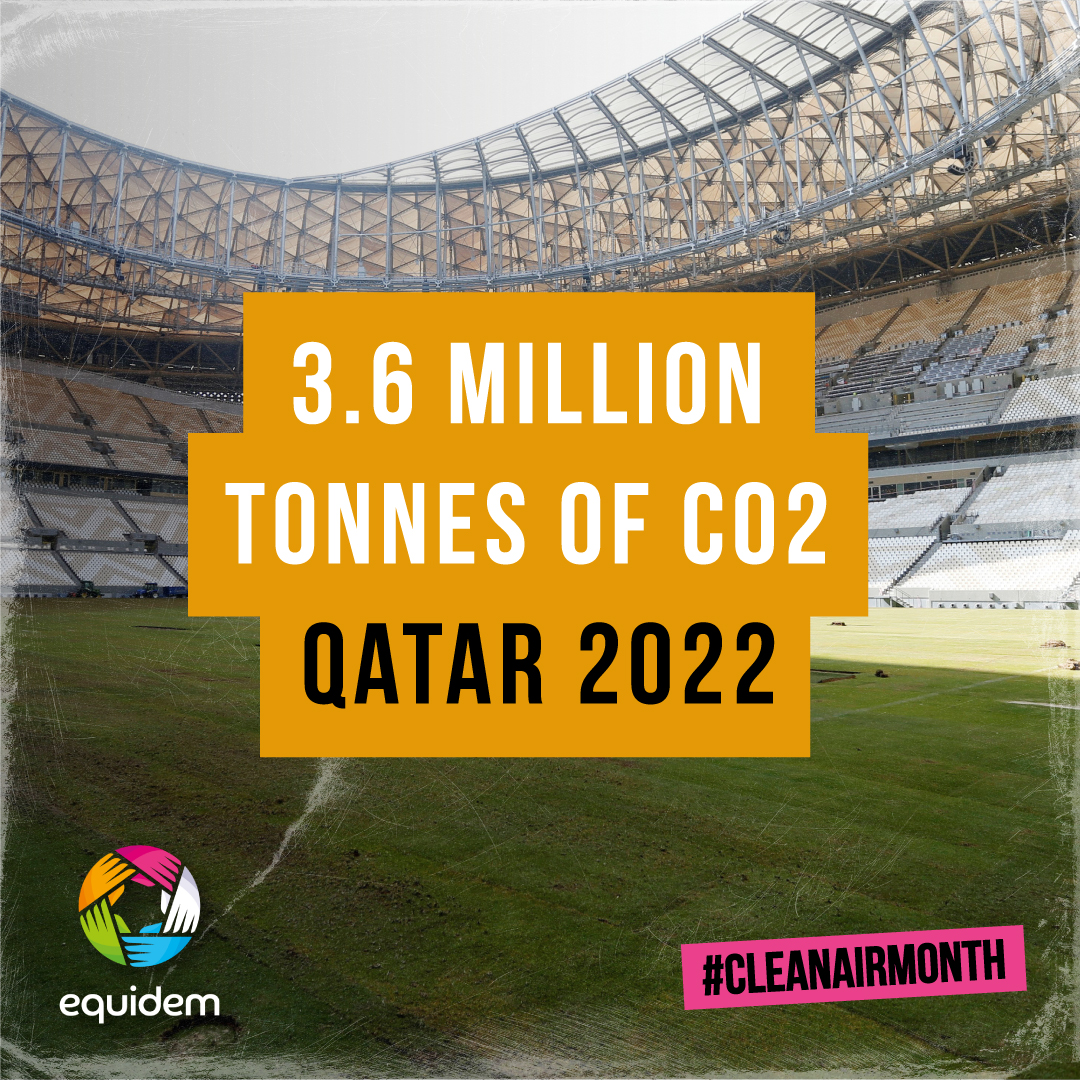 Last November’s FIFA World Cup produced 3.6 million tonnes of CO2. 

More than some countries produce in a year! 

But despite ambitious promises to offset, 100 days have passed with no action. 

It speaks for Qatar’s conduct: a pattern of continued fabrication and manipulation.