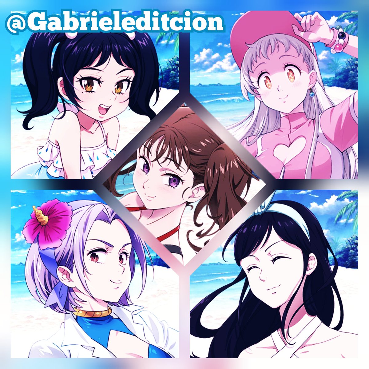 Agvil17's tweet photo. Las chicas de nanatsu no taizai van a la playa🥰🍹☀️🏝️

Espero les guste este collage amigos y feliz de semana❤️

#Elizabeth #Merlin #Diane #Jericho #Guila #NanatsuNoTaizai #SevenDeadlySins #GrandCroos #7DS #Collage #Edit #Playa ☀️ https://t.co/1LXlj787v4