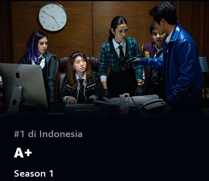 rizkayuul's tweet photo. Siapa mejeng di trending 1 Indonesia @primevideoid ? Yashhh A+ series #APlusSeries 
Selamat ya Ale @zivamagnolyeah Kenan, Kai, Aurora, dan Re. 😍
Season 2 jangan lama2, berlangganan Prime Video sekarang juga gais tonton buru!!! https://t.co/00WUDAyQWL