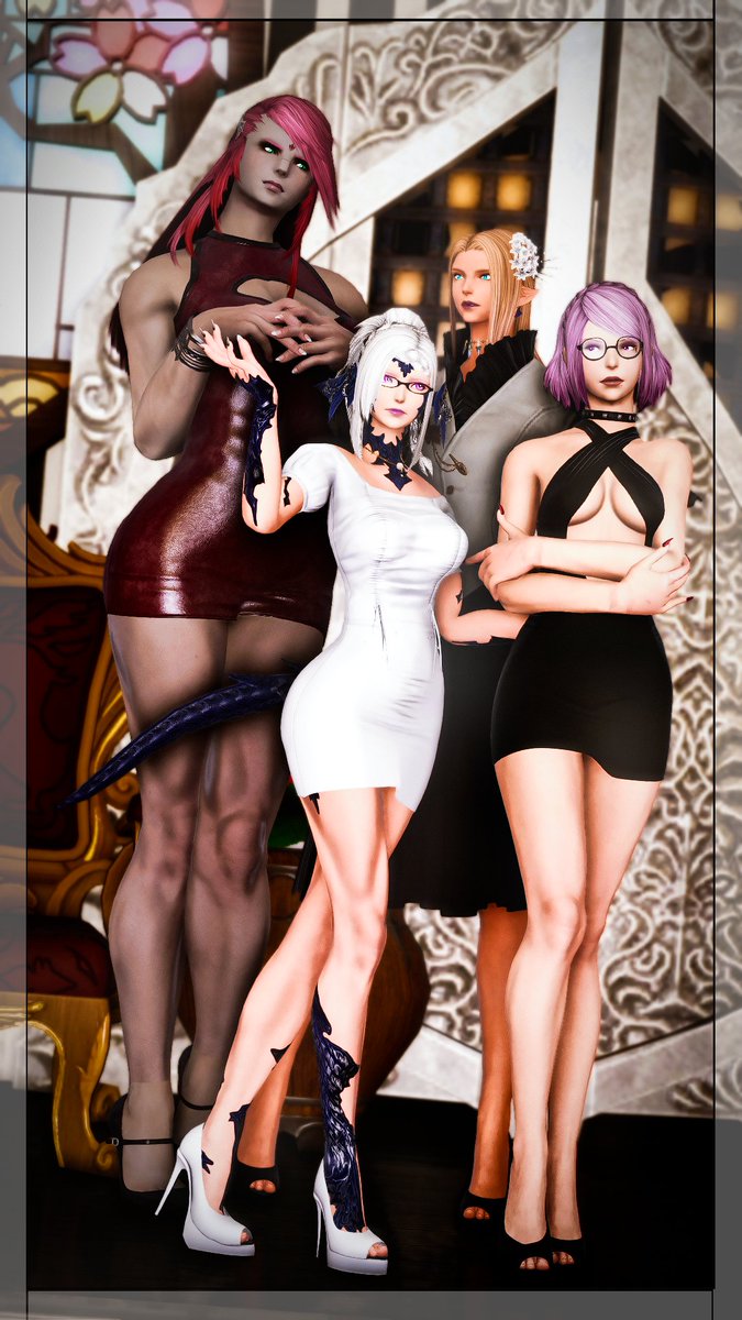 -Business Girls-

#FFXIV #EorzeaPhotos #FFXIVScreenshots #ffxivsnaps #GPOSERS #Hyur #Elezen #Xaela #femroe