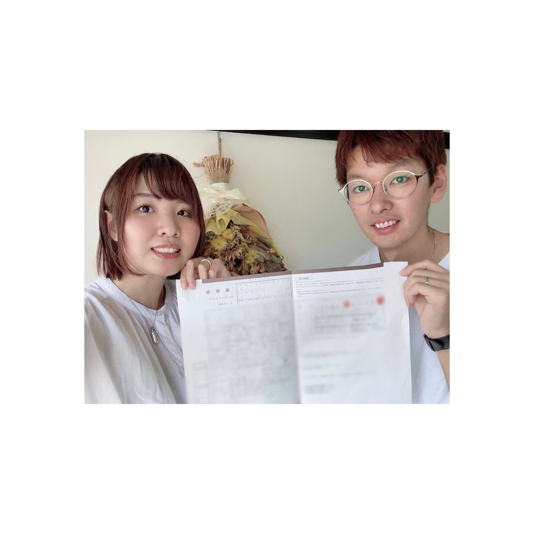 omu84's tweet photo. 7年7ヵ月のお付き合いを経て
本日、入籍しました💍💕

栃木と鹿児島の遠距離から始まり
コロナで長く会えないときもあったけど
いつも変わらず優しくて
気遣いのできる素敵な人と家族になれて
とっても幸せ🌼🌼
家族に選んでくれてありがとう😊💕

これからもおむたくのこと
よろしくお願いします❣️ https://t.co/75bApRpBU5