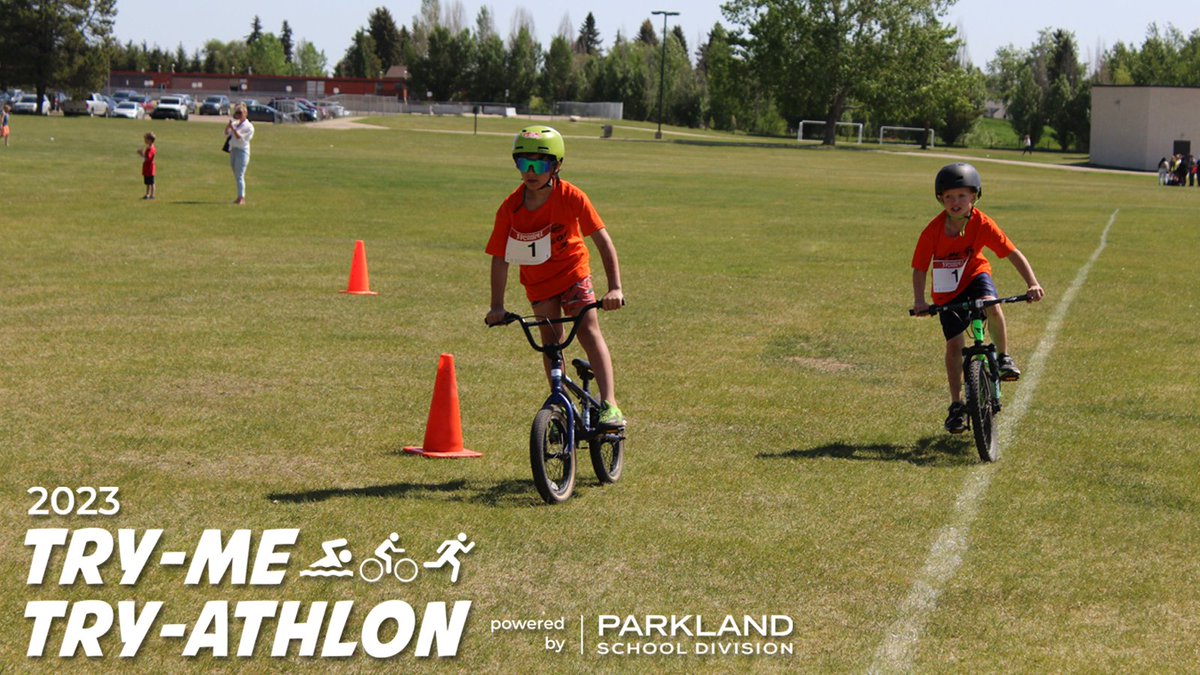 Only ONE WEEK until the 7th annual Try-Me Try-Athlon (June 2). Register now to reserve your spot! Details &amp; registration: psd.ca/division/stude… #psd70