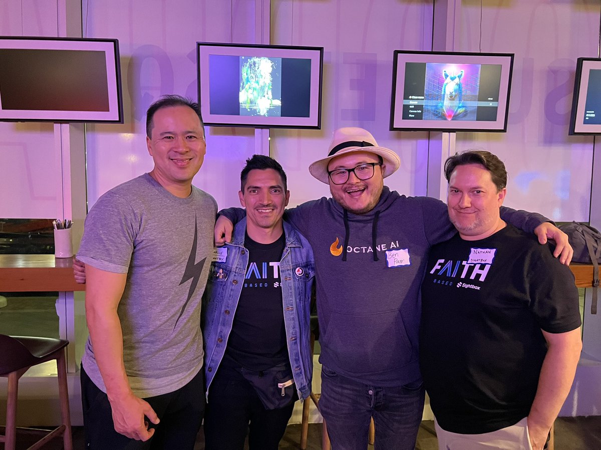 The #llamalounge was electric last night. 

It’s great partnering with pioneers of #AI 

We’ll see you again next month for the next one.