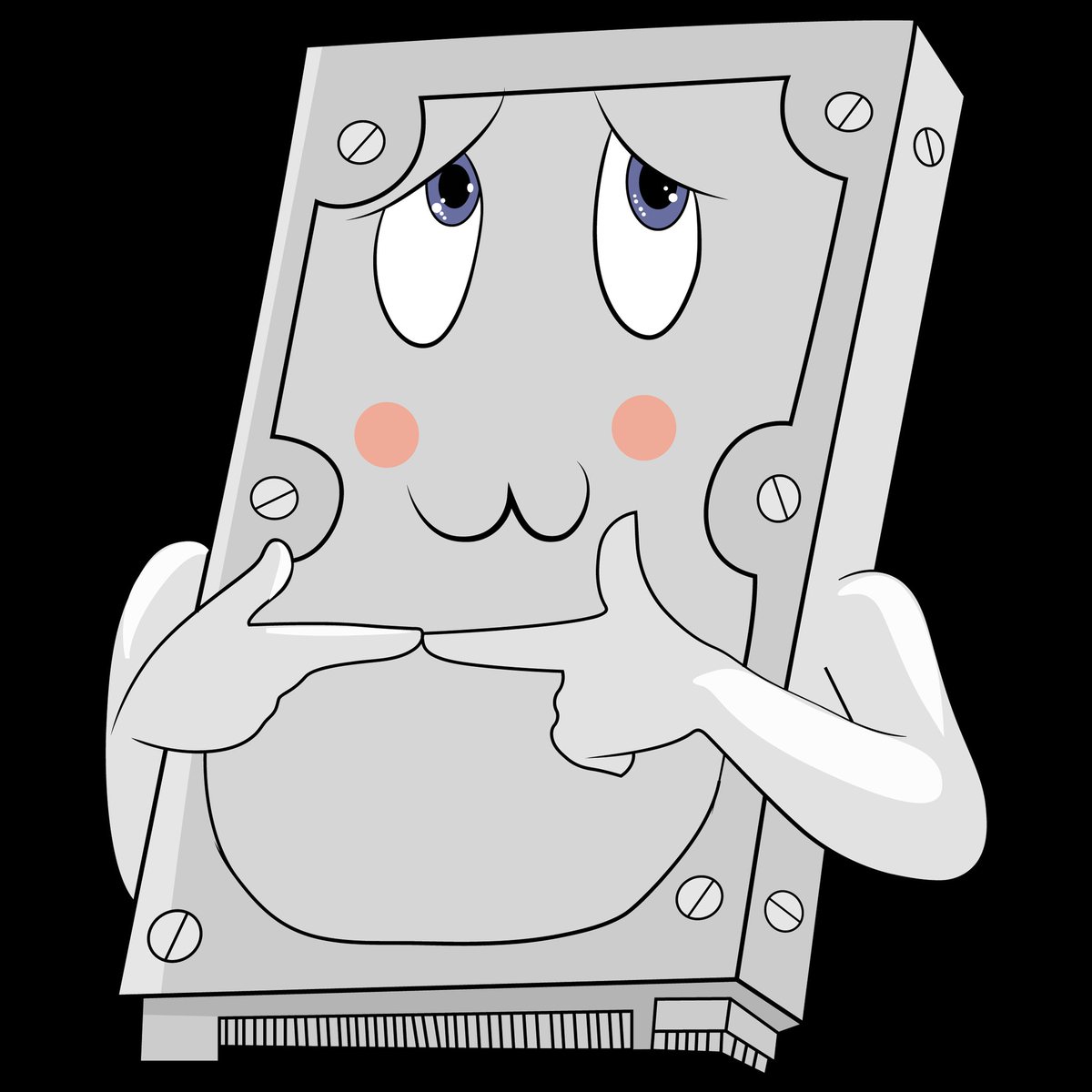 I'm excited to meet you <a href="/defcon/">DEF CON</a> will you be lonely with me? #defcon31 #defcon #lonelyharddrive #defconcontest