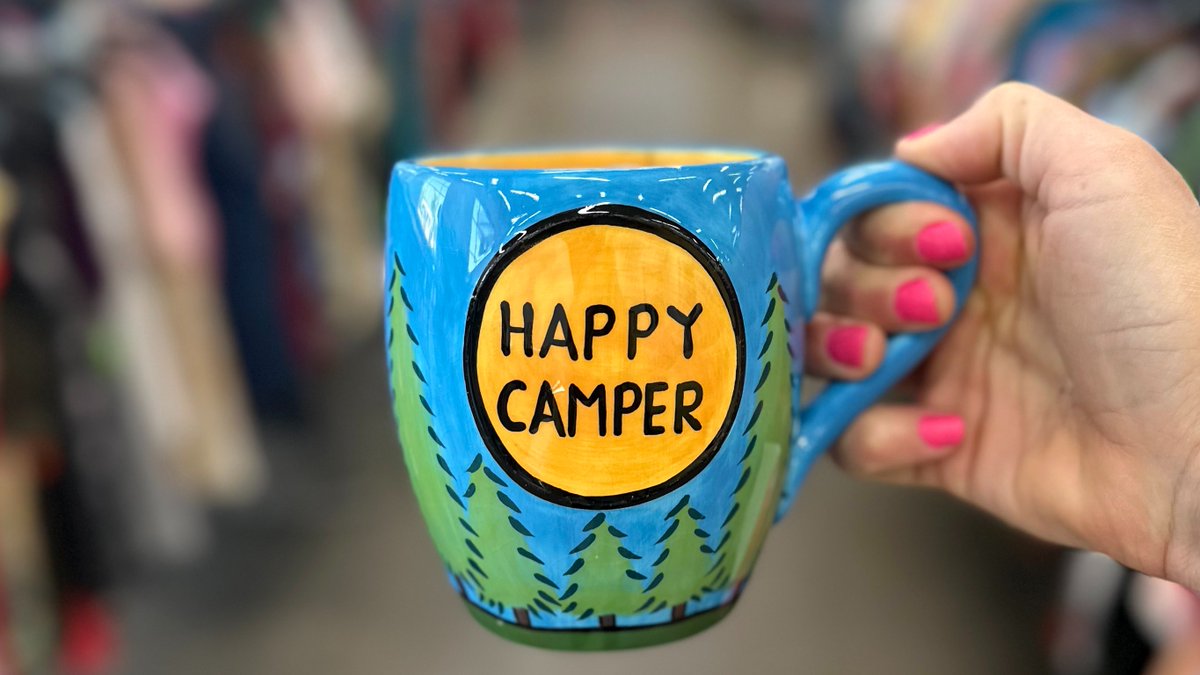 A mug to caffeinate with for weekend thrifting! 😍